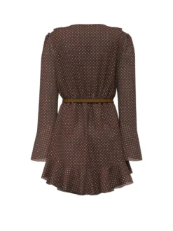 ABITO DONNA - GUESS APPAREL MARRONE - W6YK35 W2959