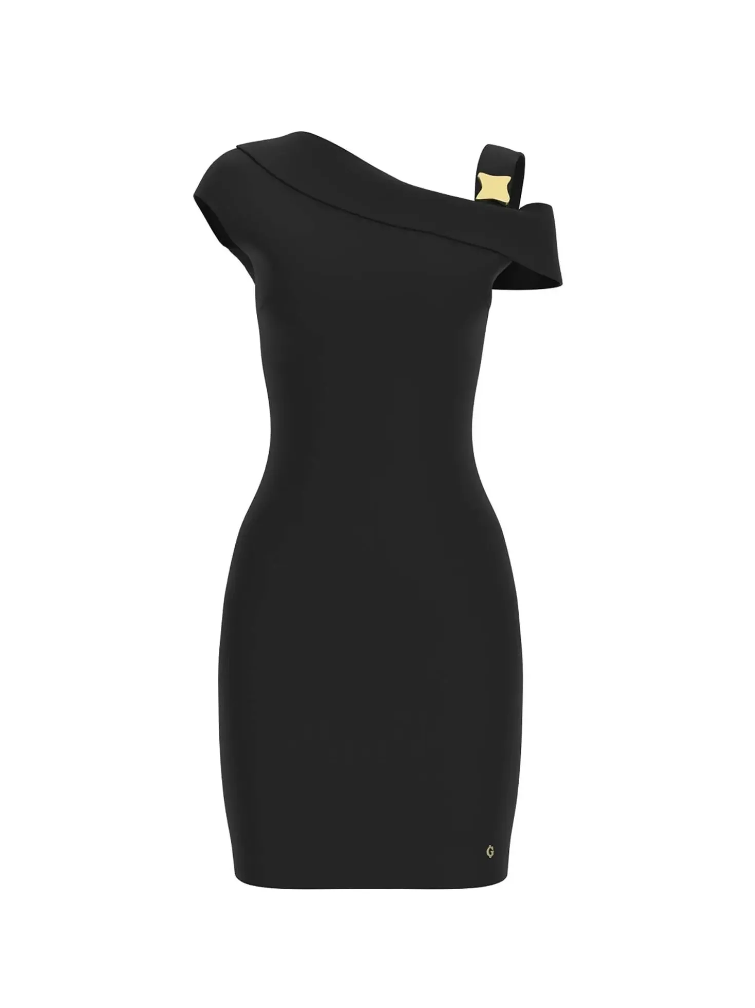 ABITO DONNA - GUESS APPAREL NERO - W6GK23 K3017
