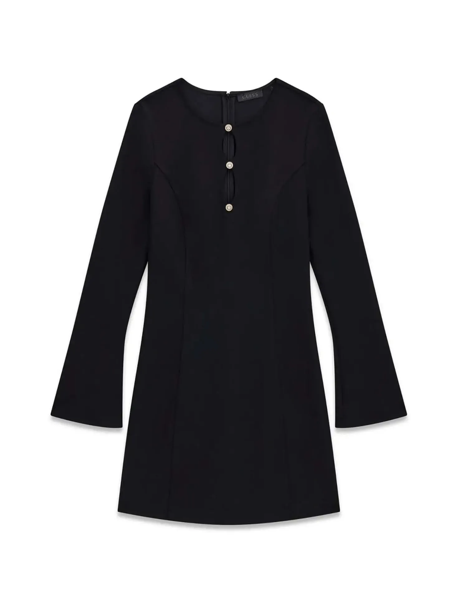 ABITO DONNA - GUESS APPAREL NERO - W6YK16 K4369