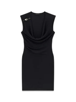ABITO DONNA - GUESS APPAREL NERO - W6YK11 K4357