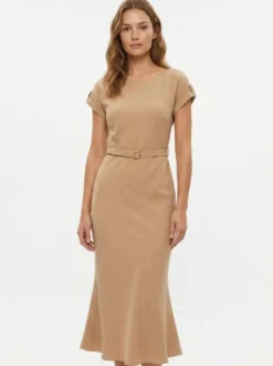 ABITO DONNA - GUESS APPAREL SABBIA - W6GK50 W1950