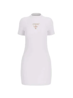 ABITO DONNA - GUESS ATHLEISURE BIANCO - V4YK02 KCDH1