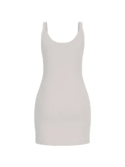 ABITO DONNA - GUESS ATHLEISURE BIANCO - V6GK11 K3181