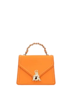 BORSA A MANO DONNA - ATELIER DU SAC ARANCIO - 19193-ANN-S6M-A