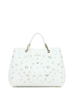 BORSA A MANO DONNA - BRACCIALINI BIANCO - B18880-YY