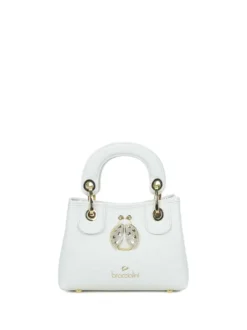BORSA A MANO DONNA - BRACCIALINI BIANCO - B18852-YY