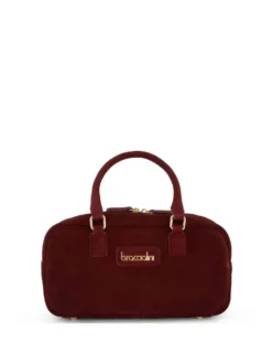 BORSA A MANO DONNA - BRACCIALINI BORDEAUX - B19370-PP