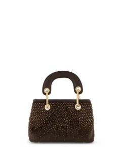 BORSA A MANO DONNA - BRACCIALINI MARRONE - B19242-YY
