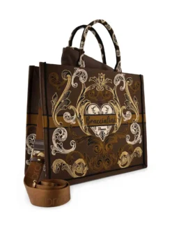 BORSA A MANO DONNA - BRACCIALINI MARRONE - B19280-TY