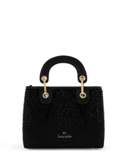 BORSA A MANO DONNA - BRACCIALINI NERO - B19241-YY