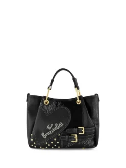 BORSA A MANO DONNA - BRACCIALINI NERO - B19200-YY