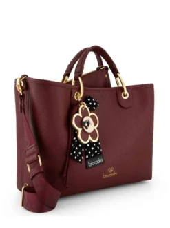 BORSA A MANO DONNA - BRACCIALINI BORDEAUX - B19220-YY