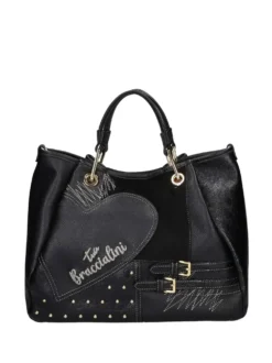BORSA A MANO DONNA - BRACCIALINI NERO - B19202-YY