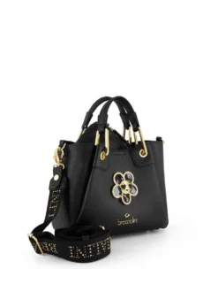 BORSA A MANO DONNA - BRACCIALINI NERO - B19210-YY