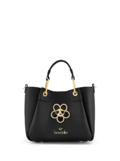 BORSA A MANO DONNA - BRACCIALINI NERO - B19210-YY