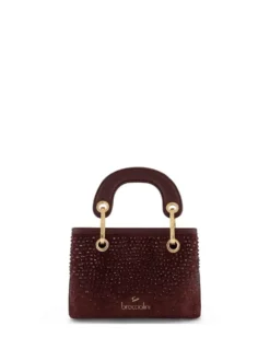 BORSA A MANO DONNA - BRACCIALINI BORDEAUX - B19242-YY