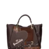 BORSA A MANO DONNA - BRACCIALINI MARRONE - B19201-YY