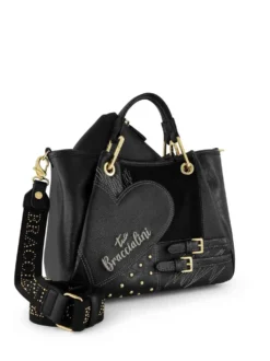 BORSA A MANO DONNA - BRACCIALINI NERO - B19201-YY