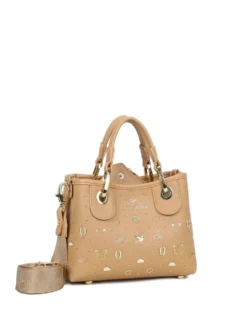BORSA A MANO DONNA - BRACCIALINI BEIGE - B18883-YY