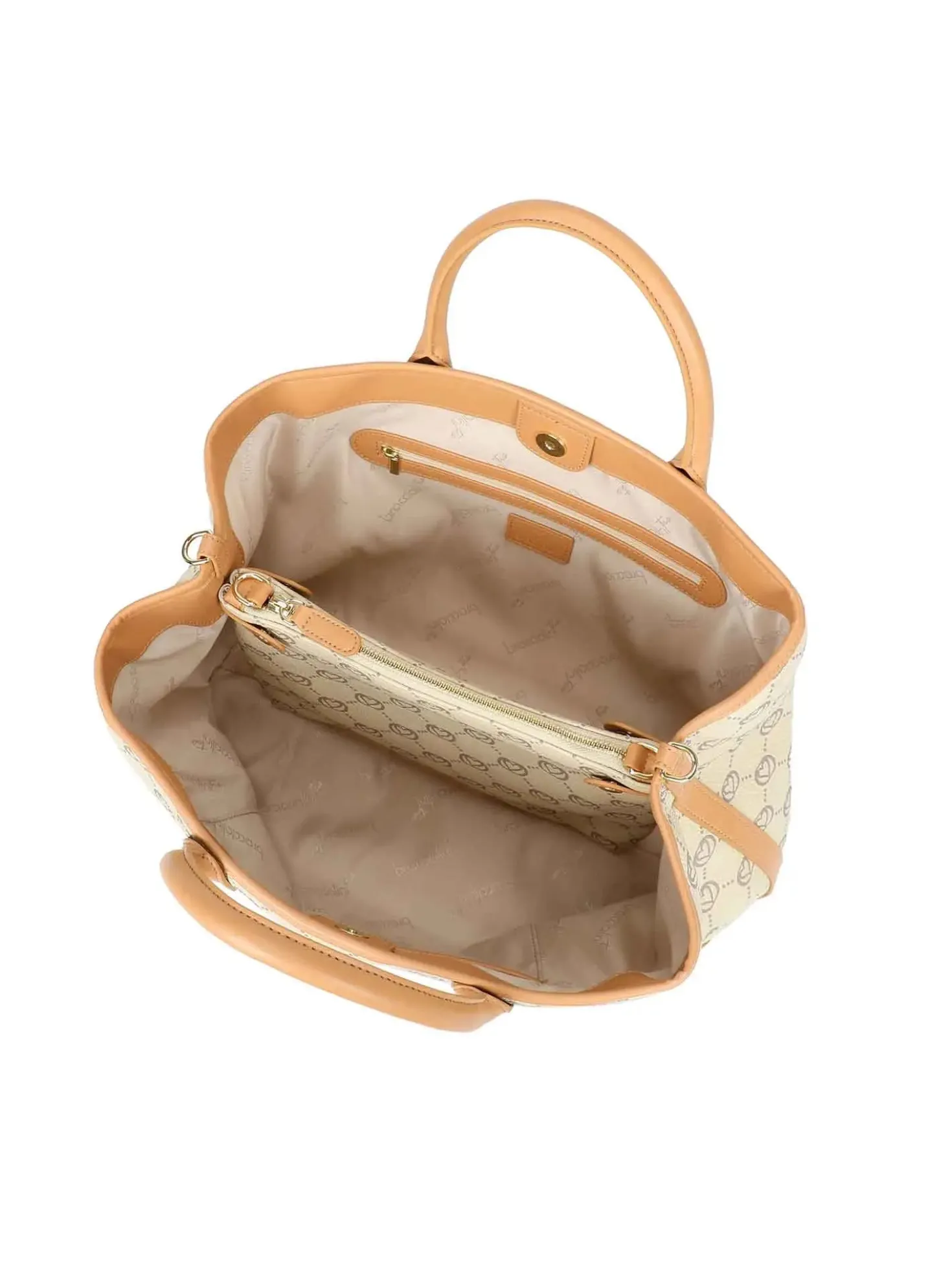 BORSA A MANO DONNA - BRACCIALINI BEIGE - B19051-PP