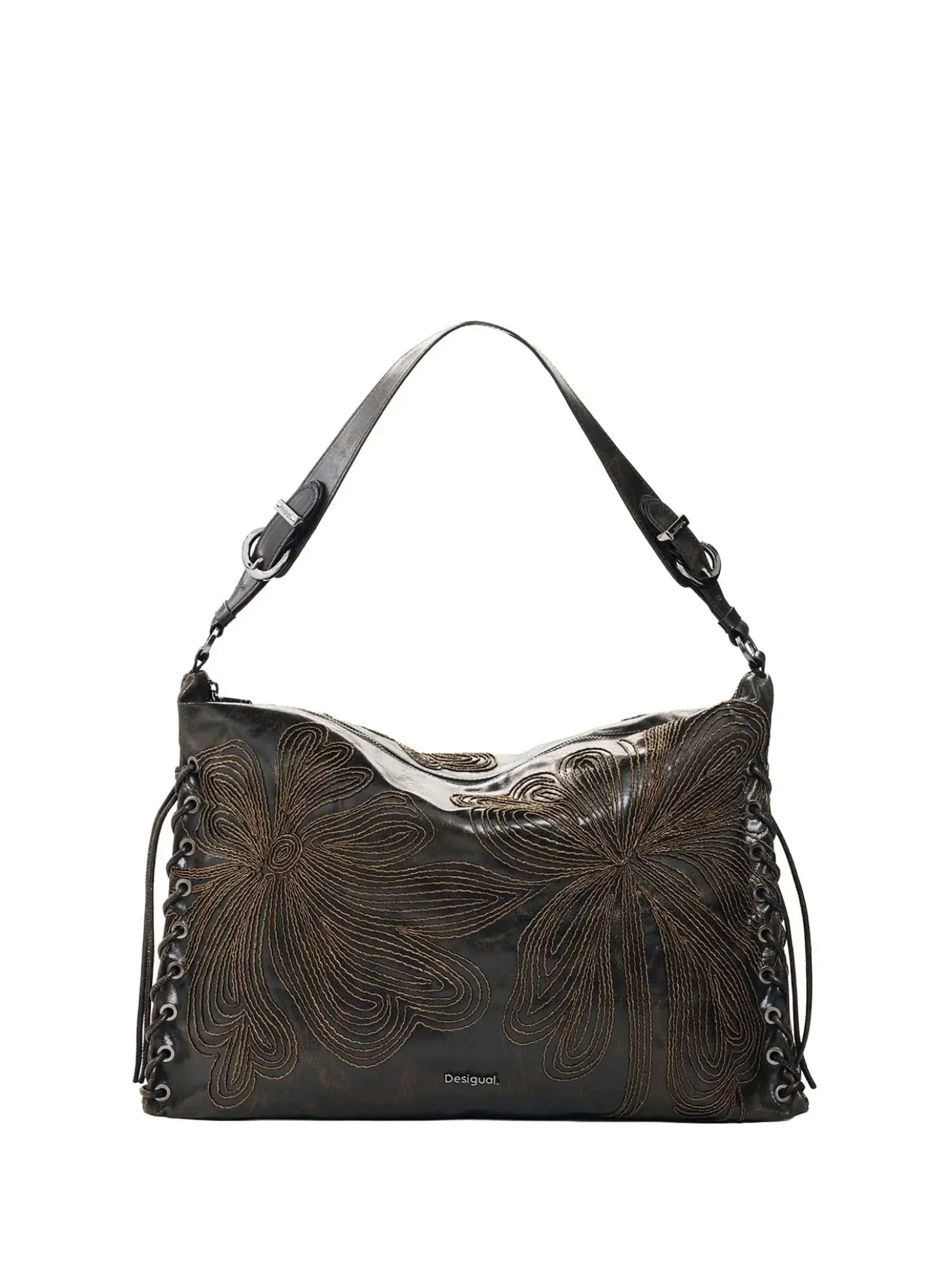 BORSA A MANO DONNA - DESIGUAL MARRONE - 26WAXP77