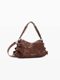 BORSA A MANO DONNA - DESIGUAL MARRONE - 26WAXP91