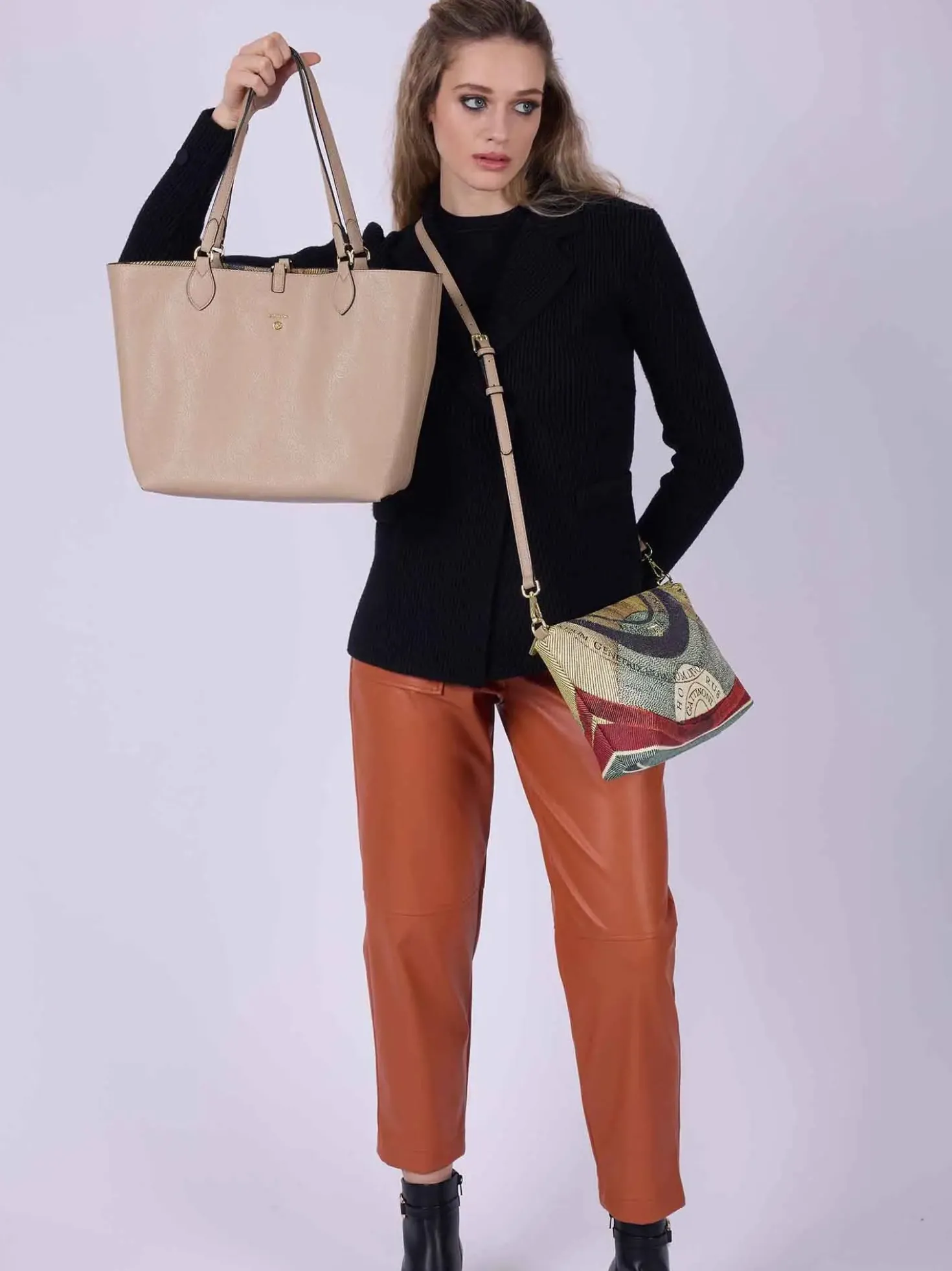 BORSA A MANO DONNA - GATTINONI CLASSICO - BIGP58171WVW