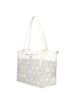BORSA A MANO DONNA - GATTINONI ROMA BIANCO - BENTD8800WZT
