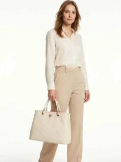 BORSA A MANO DONNA - GAUDI CREMA - V6AE-12790