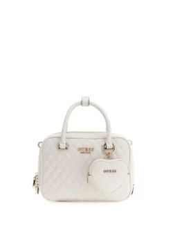 BORSA A MANO DONNA - GUESS BIANCO - HWQG98 94050