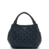 BORSA A MANO DONNA - GUESS BLU - HWQG24 56710