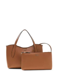 BORSA A MANO DONNA - GUESS CARAMELLO - HWBG97 35060