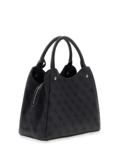 BORSA A MANO DONNA - GUESS CARBONE - HWOS69 74050