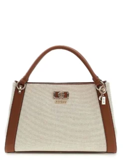 BORSA A MANO DONNA - GUESS COGNAC - HWAG97 19070