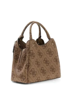 BORSA A MANO DONNA - GUESS MARRONE - HWOS69 74050