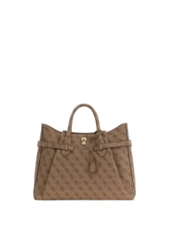 BORSA A MANO DONNA - GUESS MARRONE - HWSG78 33070