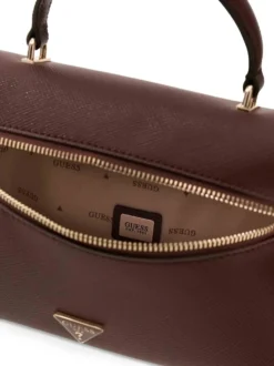 BORSA A MANO DONNA - GUESS MARRONE - HWZG22 27770