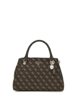 BORSA A MANO DONNA - GUESS MARRONE - HWQG96 72070