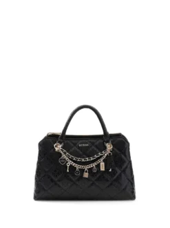 BORSA A MANO DONNA - GUESS NERO - HWGG99 12060
