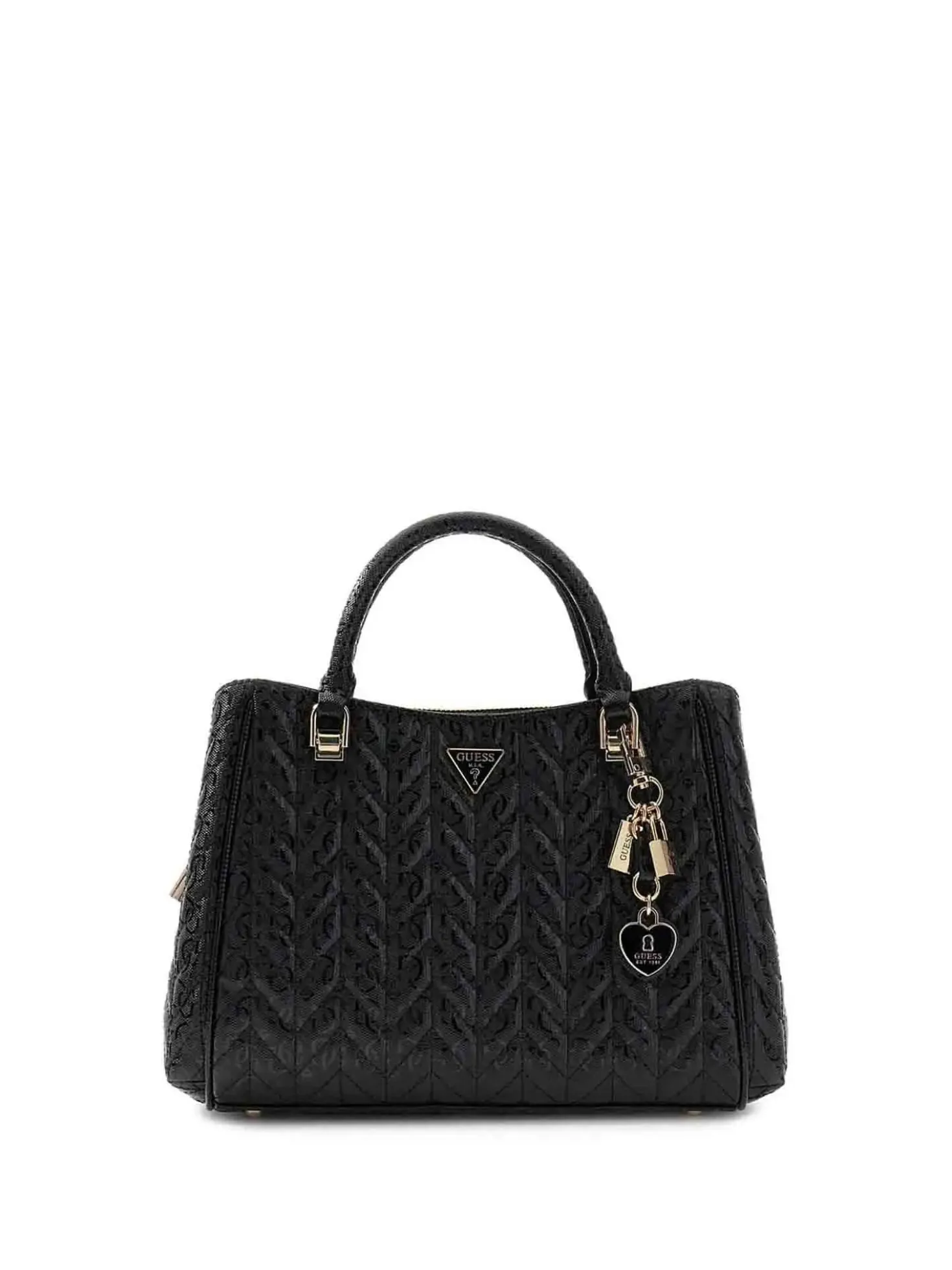 BORSA A MANO DONNA - GUESS NERO - HWGG97 41060