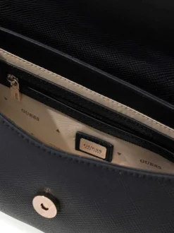 BORSA A MANO DONNA - GUESS NERO - HWZG99 19200