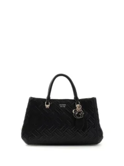 BORSA A MANO DONNA - GUESS NERO - HWQG99 21060