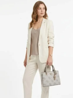 BORSA A MANO DONNA - GUESS TAUPE - HWSO96 72050