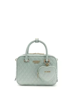 BORSA A MANO DONNA - GUESS VERDE - HWQG98 94050