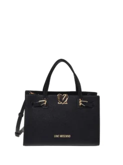 BORSA A MANO DONNA - LOVE MOSCHINO NERO - JC4126PP1OLM0