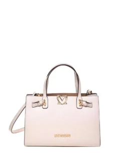 BORSA A MANO DONNA - LOVE MOSCHINO AVORIO - JC4126PP1OLM0