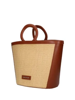 BORSA A MANO DONNA - LOVE TO LOVE MARRONE - LTL-107