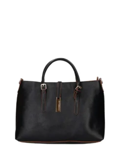 BORSA A MANO DONNA - LUMBERJACK NERO - LKP05WBA0202