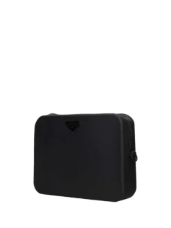 BORSA A MANO DONNA - MARC ELLIS NERO-NERO - FLAT FLOWE 26