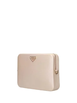 BORSA A MANO DONNA - MARC ELLIS TAN-ORO - FLAT FLOWE 26